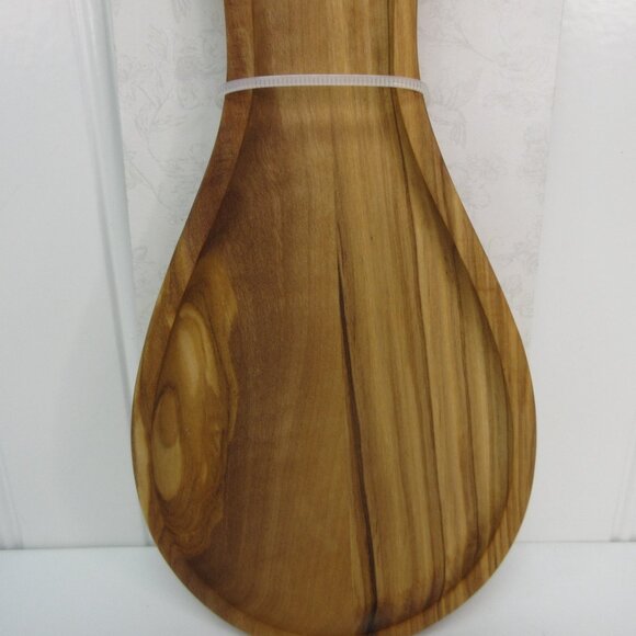 Pioneer Woman Olivewood Spoon Rest - Picture 3 of 8